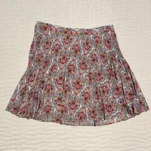 Boden Floral Circle Skirt in Pink, Green & Yellow - 8 (US) - EUC
